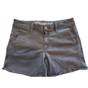 American Eagle Outfitters super stretch shorts AEO MIDI black US 6